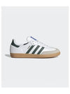 Samba OG Low Top Sneakers White Green - ADIDAS - BALAAN 2