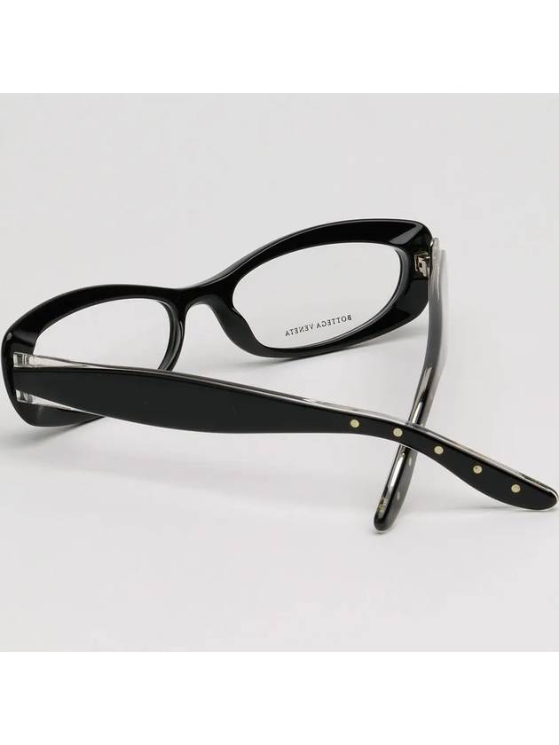 Glasses frame BV84 PYR small glasses horn frame - BOTTEGA VENETA - BALAAN 4