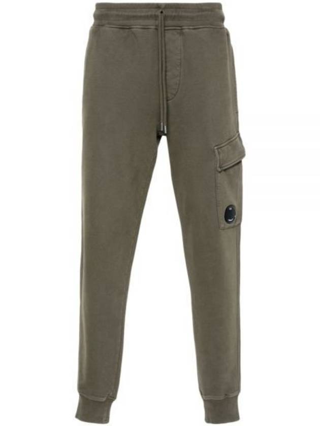 Brushed Emerized Diagonal Fleece Cargo Track Pants Beige - CP COMPANY - BALAAN 2