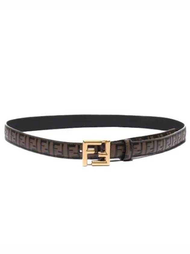 Square leather belt women s waistband - FENDI - BALAAN 1