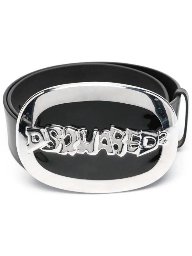 logo buckle leather belt BEW039912900001 - DSQUARED2 - BALAAN 1