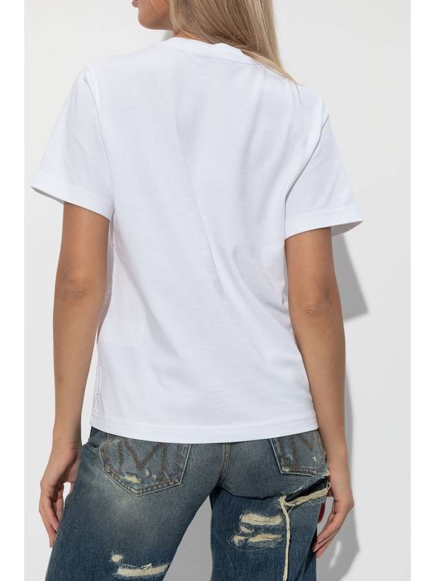 Marc Jacobs Cotton T-shirt, Women's, White - MARC JACOBS - BALAAN 4