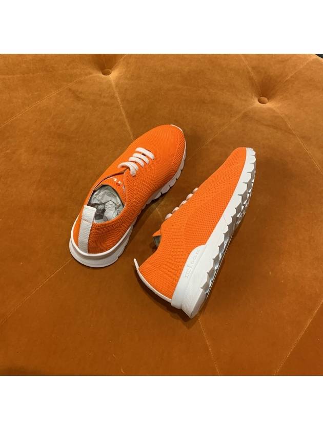 Sneakers Cotton Mesh Running Shoes Orange USSFITS N00809 25 - KITON - BALAAN 6