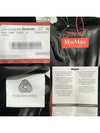 Bdanton Virgin Wool Single Coat Black - MAX MARA - BALAAN 9
