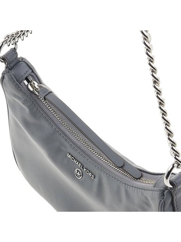 Jet Set Medium Nylon Gabardine Cross Bag Dark Grey - MICHAEL KORS - BALAAN 10