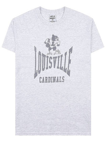 Wild Donkey Louisville short sleeve tshirt T LOUISVILLE ASH - WILD DONKEY - BALAAN 1