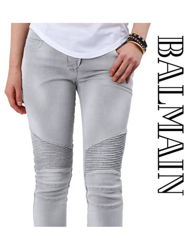 Women’s Gray Biker 5140 139N C4515 - BALMAIN - BALAAN 1