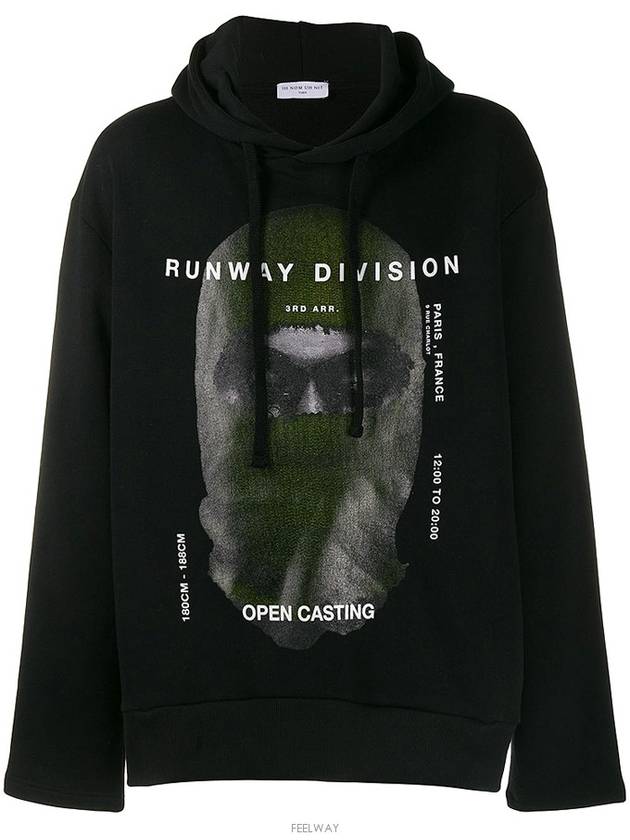 Kanye Mask Overfit Hoodie NUW19216 - IH NOM UH NIT - BALAAN 5