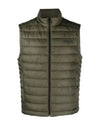 Tonal Logo Print Quilting Vest Green - HUGO BOSS - BALAAN 2