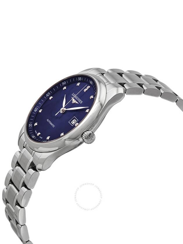 Longines Master Collection Automatic Chronometer Diamond Blue Dial Unisex Watch L27934976 - LONGINES - BALAAN 2