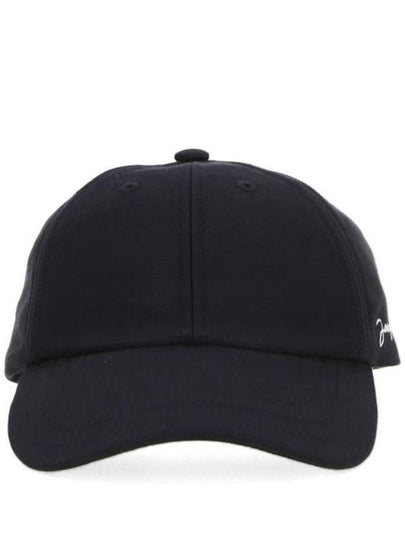 La Casquete Signature Ball Cap Dark Navy - JACQUEMUS - BALAAN 2