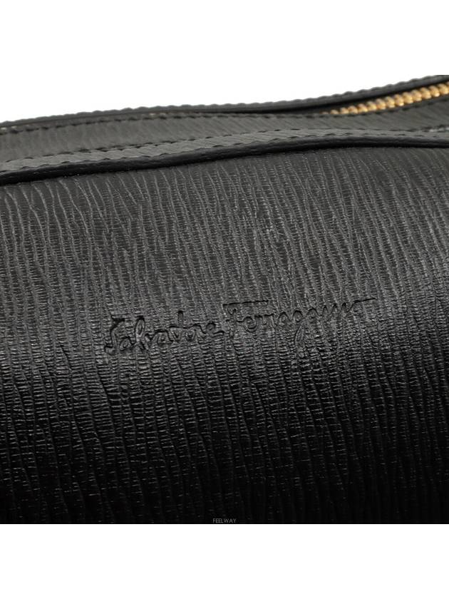 Men s Ferragamo Black Pebble Calfskin Crocodile Revival Large Briefcase 2WAY - SALVATORE FERRAGAMO - BALAAN 7