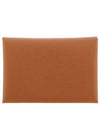 Calvi Duo Card Wallet Brown - HERMES - BALAAN 6