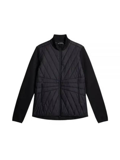 Women's Holma Quilt Hybrid Jacket Black - J.LINDEBERG - BALAAN 2