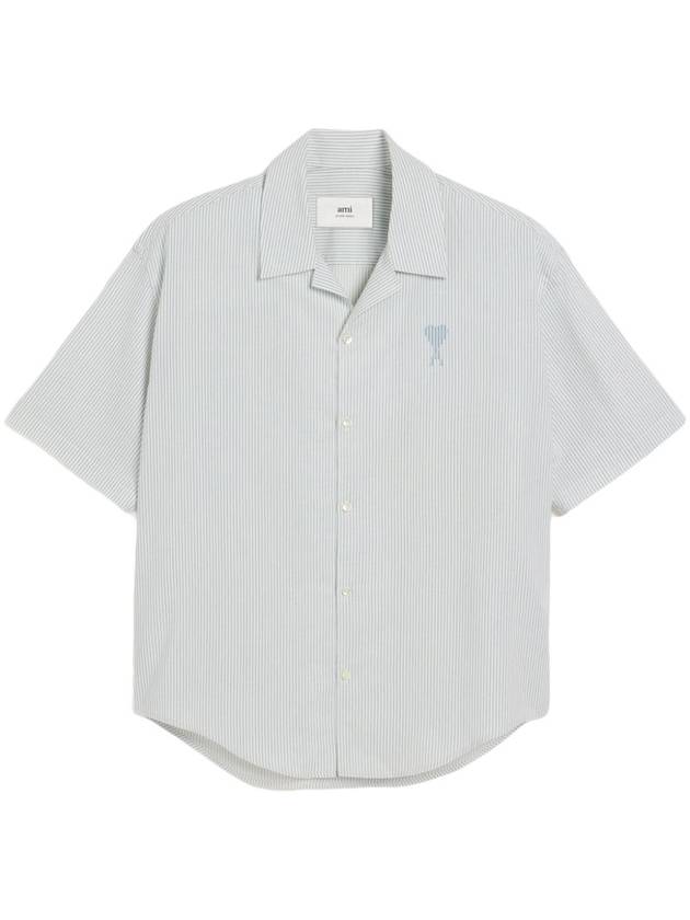 Ami Paris Shirts White - AMI - BALAAN 1