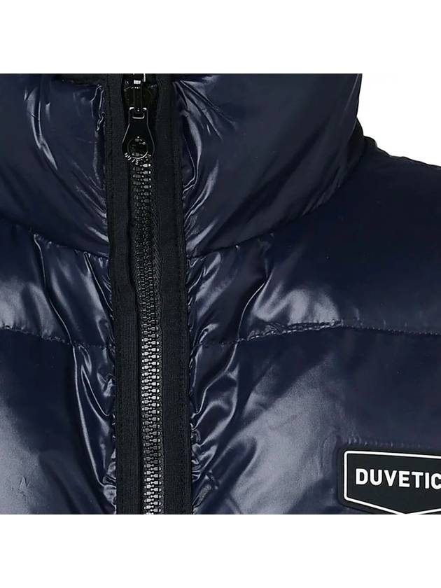 Algorab Logo Reversible Vest Navy - DUVETICA - BALAAN 5