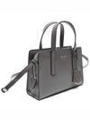 Re-Edition 1995 Brushed Leather Hand Mini Bag Grey - PRADA - BALAAN 4