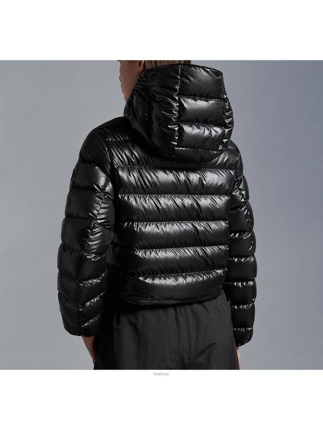 1A00023 595OK 999 Women s NERE black short jacket - MONCLER - BALAAN 3