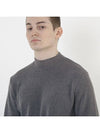 Essential Wool Half Neck Knit Charcoal - CHANCE'S NOI - BALAAN 9