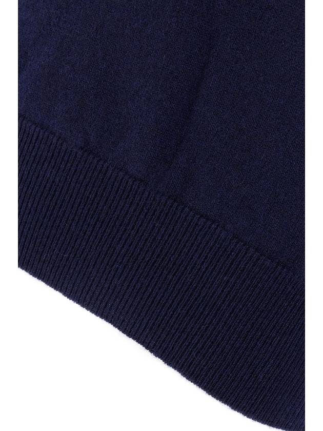 Men's Cashmere Knit Top Navy - BRUNELLO CUCINELLI - BALAAN 5