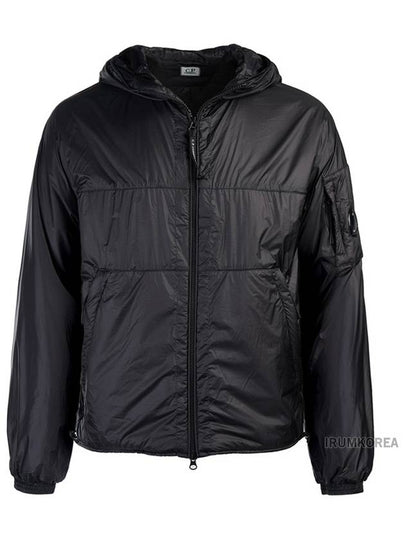 Nada Shell Hooded Jacket Black - CP COMPANY - BALAAN 2