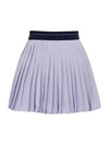 Golf Wear Unbalanced Split Band Pleated Skirt Lavender - J JANE - BALAAN 2