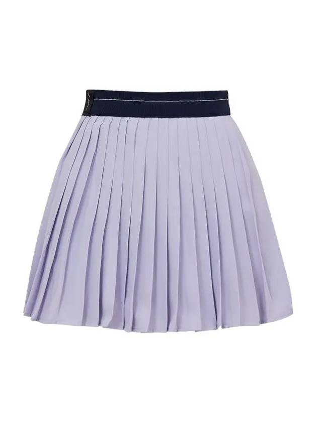 Golf Wear Unbalanced Split Band Pleated Skirt Lavender - J JANE - BALAAN 2