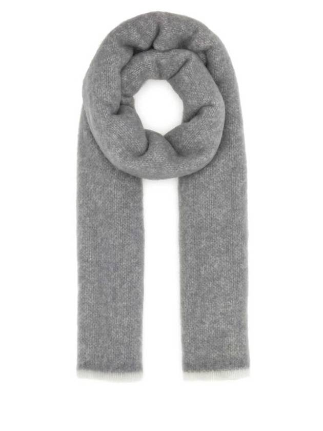 Alpaca Blend Muffler Grey - MAX MARA - BALAAN 1