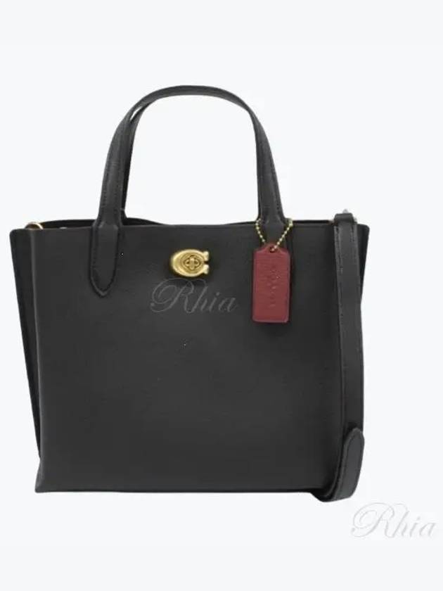 Willow Tote 24 C8869 B4 BK - COACH - BALAAN 1