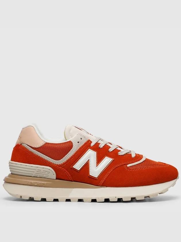 Women's 574 Legacy Low Top Sneakers Orange - NEW BALANCE - BALAAN 2