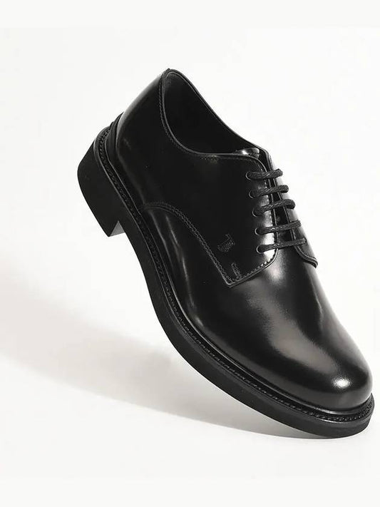 monogram laceup shoes black - TOD'S - BALAAN 1