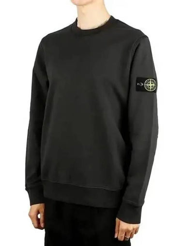 Wappen Patch Crew Neck Cotton Sweatshirt 271991 - STONE ISLAND - BALAAN 1