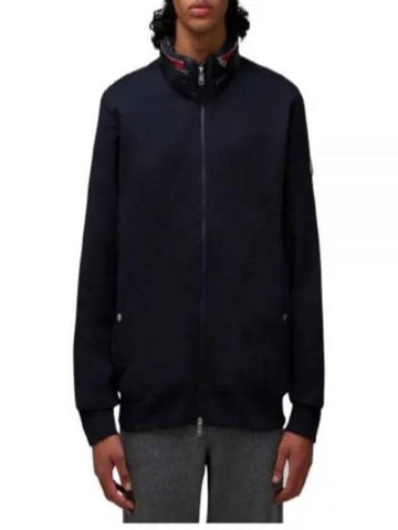 Hooded Sweatshirt 8G00037 89A5W 778 Navy - MONCLER - BALAAN 1