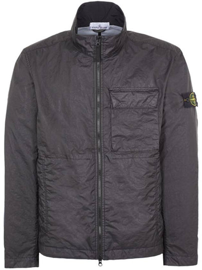 Men's Waffen Patch Membrana 3L TC Nylon Jacket Black - STONE ISLAND - BALAAN 2