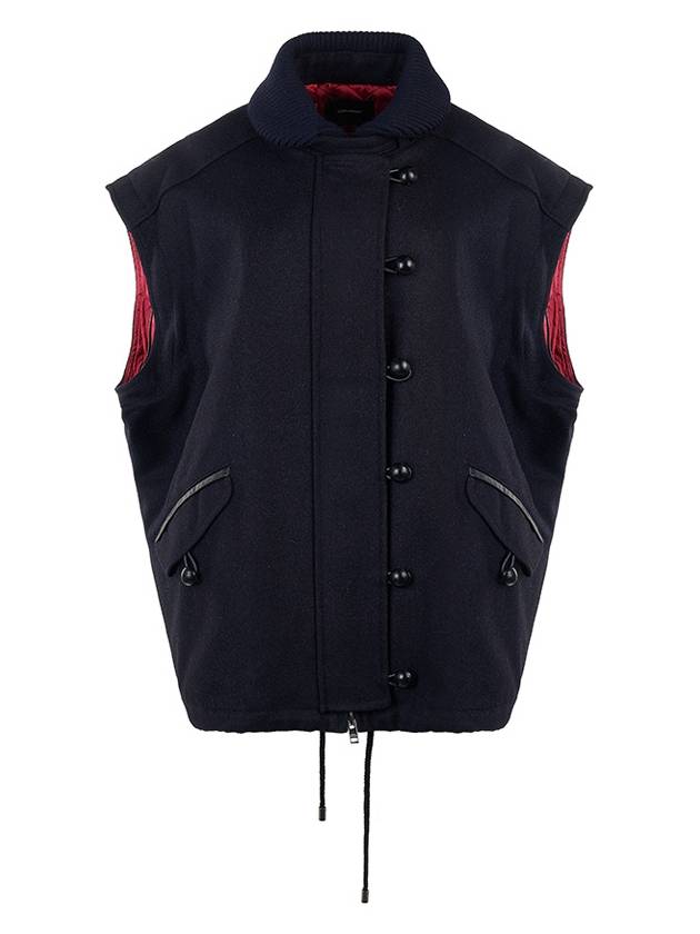 Palmeira Wool Jacket Navy - ISABEL MARANT - BALAAN 6