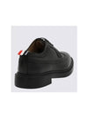 Men's Classic Long Wing Brogue Lace Up Brogue Shoes Black - THOM BROWNE - BALAAN 5