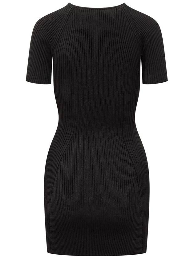 Courrèges Slash Rib Knit Dress - COURREGES - BALAAN 2