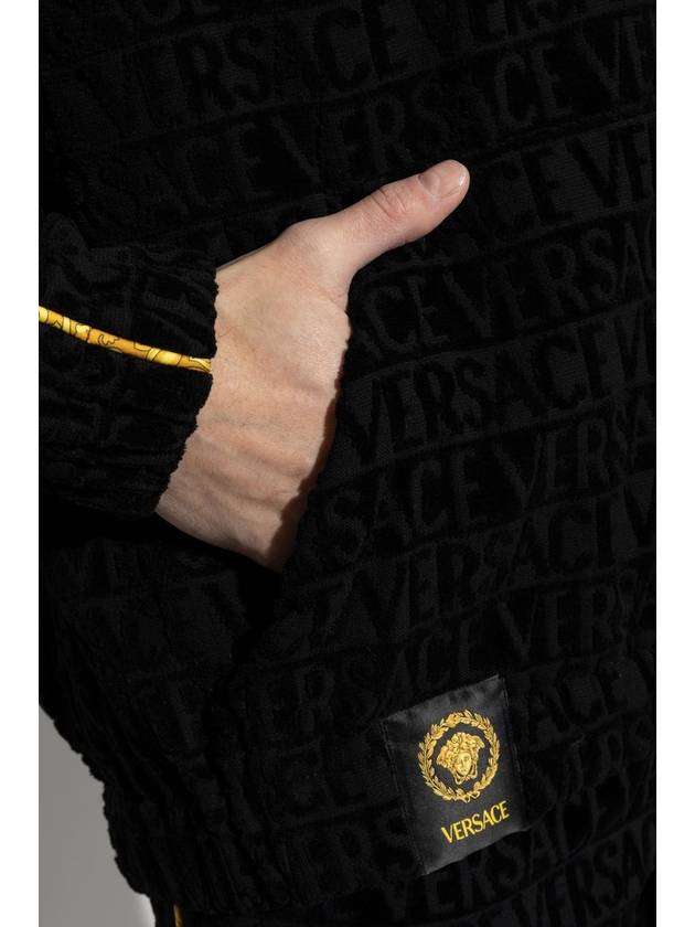 Versace Home Sweatshirt With Logo, Unisex, Black - VERSACE - BALAAN 7