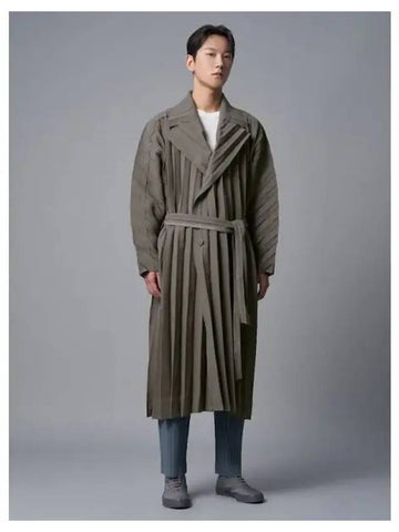 Edge coat jacket trench ash domestic product GM0024080580379 - ISSEY MIYAKE - BALAAN 1