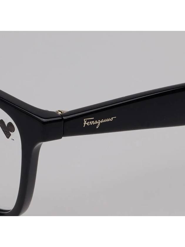 Ferragamo glasses frame SF2918 001 square horn frame - SALVATORE FERRAGAMO - BALAAN 5