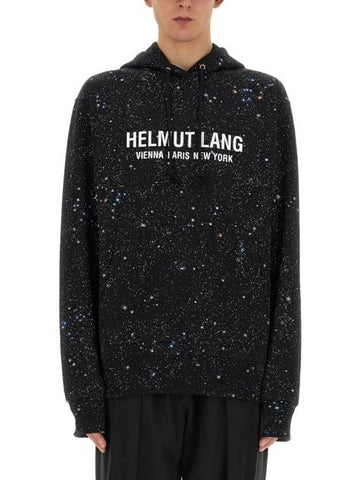 Hooded Sweatshirt N09HM518 001 BLACK - HELMUT LANG - BALAAN 1