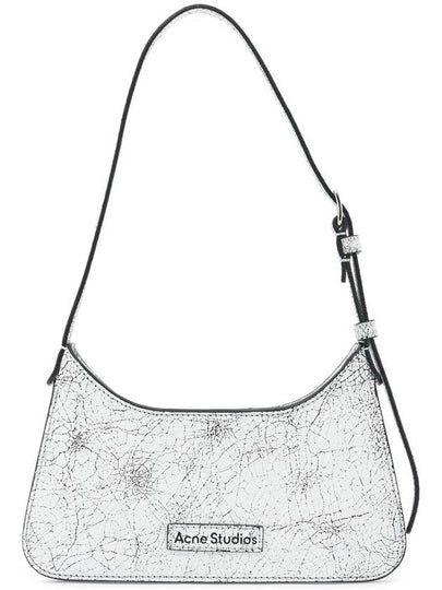 Platt Micro Leather Shoulder Bag White - ACNE STUDIOS - BALAAN 2