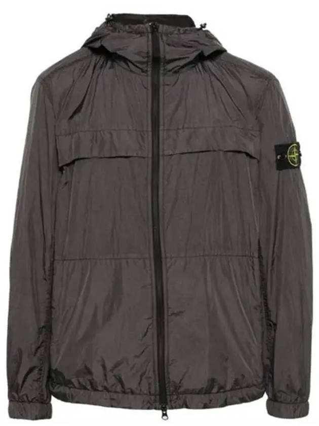 Garment Dyed Crinkle Reps R-Nylon Jacket Grey - STONE ISLAND - BALAAN 2