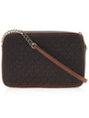 Jet Set Chain Cross Bag Brown - MICHAEL KORS - BALAAN 4