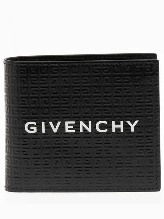 logo print bifold wallet black - GIVENCHY - BALAAN 2