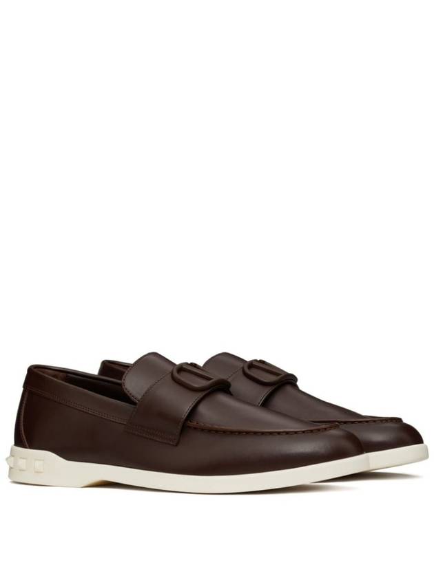 Valentino Garavani Sneakers Brown - VALENTINO - BALAAN 3