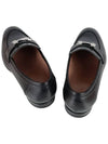 Paris Loafers Goatskin Palladium Noir - HERMES - BALAAN 4