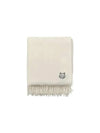 Wool Fox Head Muffler Ivory - MAISON KITSUNE - BALAAN 2