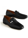 Giovanni Goatskin Loafer Noir - HERMES - BALAAN 2