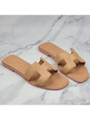 Women Oran Sandals Rose H202230Z - HERMES - BALAAN 5